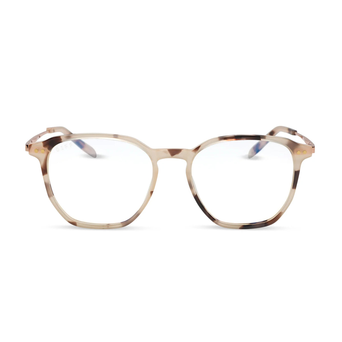 NOEL - CREAM TORTOISE + GLASSES