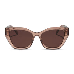 EVIE - CAFÉ OLE + BROWN + POLARIZED SUNGLASSES