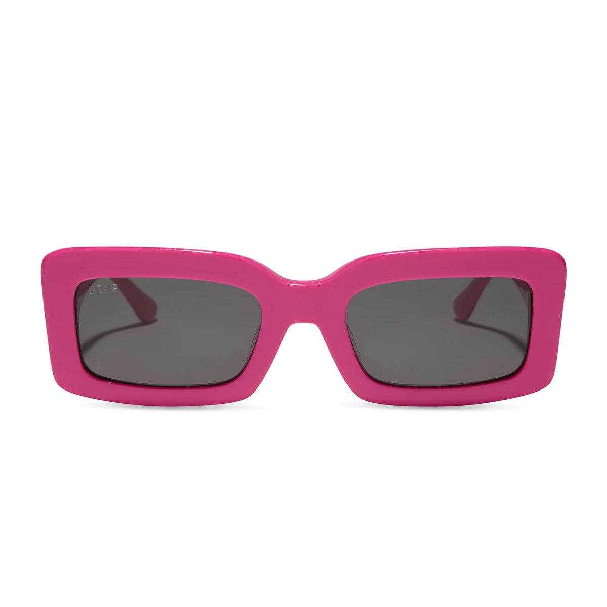 INDY - BRIGHT PINK + GREY SUNGLASSES
