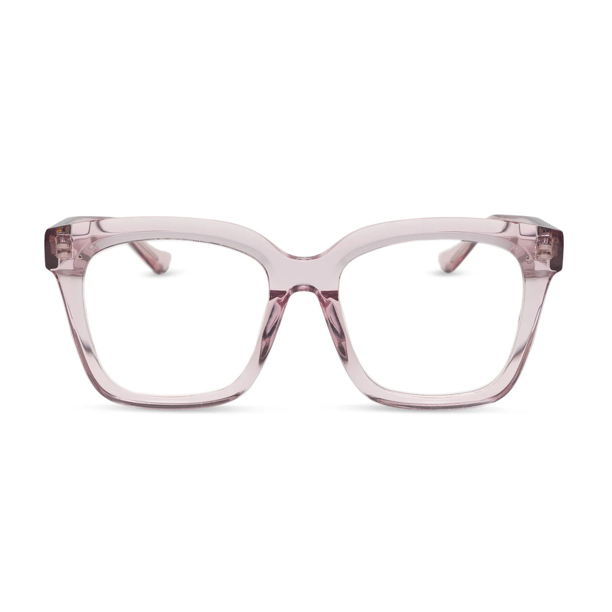 MEREDITH - ROSE CRYSTAL + GLASSES