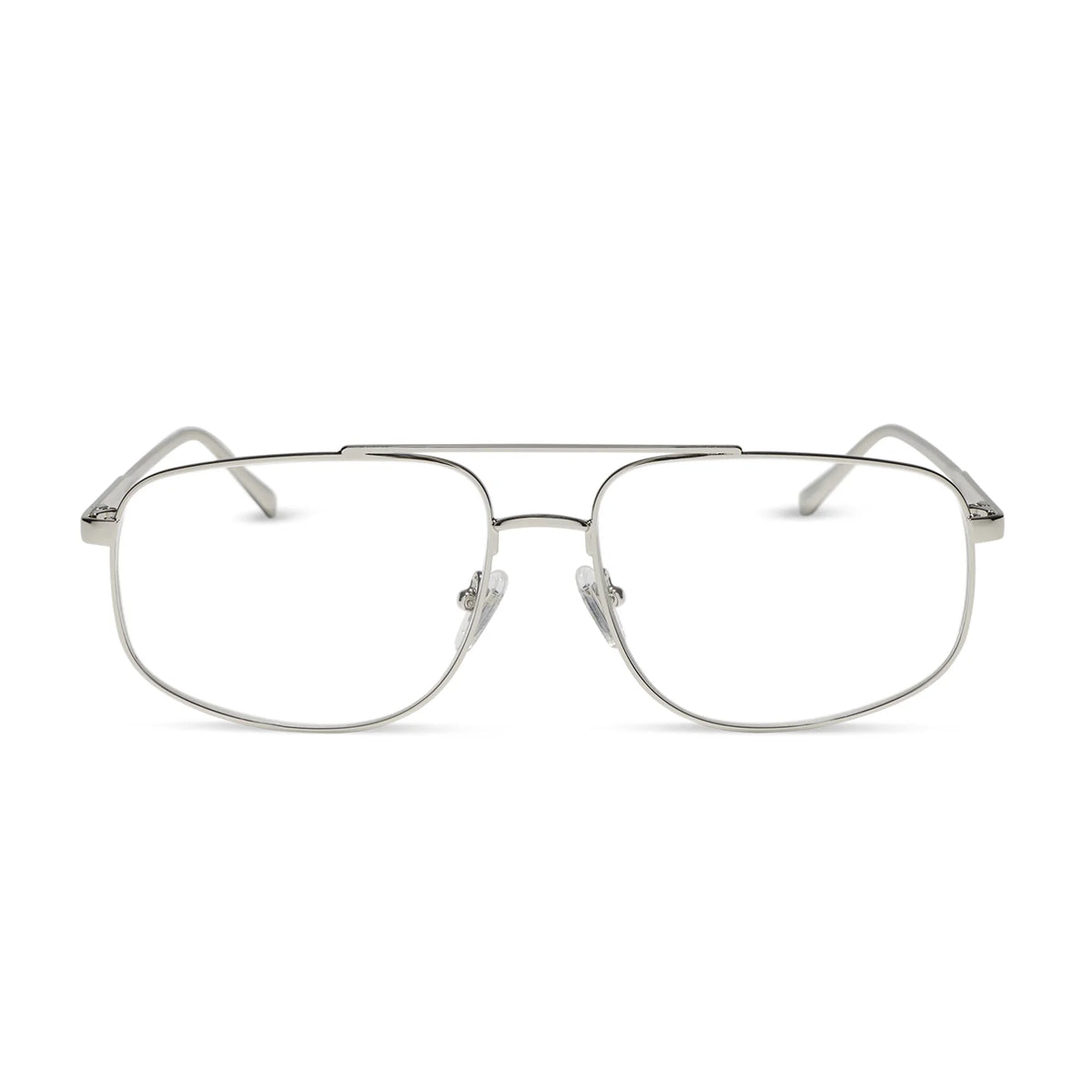 CHARLEY - SILVER + GLASSES