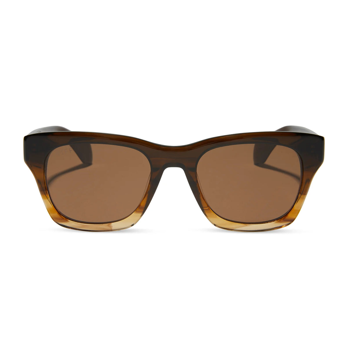 DEAN - WHISKEY FADE + BROWN + POLARIZED SUNGLASSES