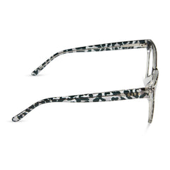 WINSTON - CLEAR LEOPARD + GLASSES