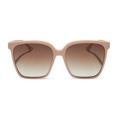 NAOMI - NUDE + BROWN GRADIENT + POLARIZED SUNGLASSES