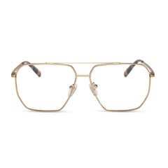 BERKELY - BRUSHED GOLD + GLASSES