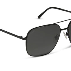 JONAS - BLACK + GREY POLARIZED SUNGLASSES
