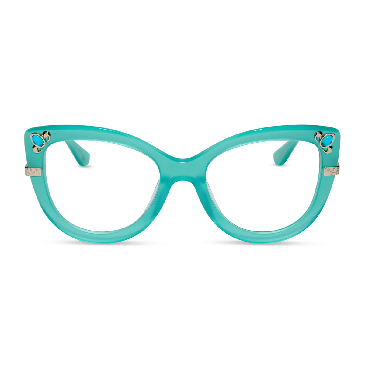 JASMINE + TEAL + PRESCRIPTION GLASSES