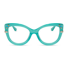 JASMINE + TEAL + PRESCRIPTION GLASSES