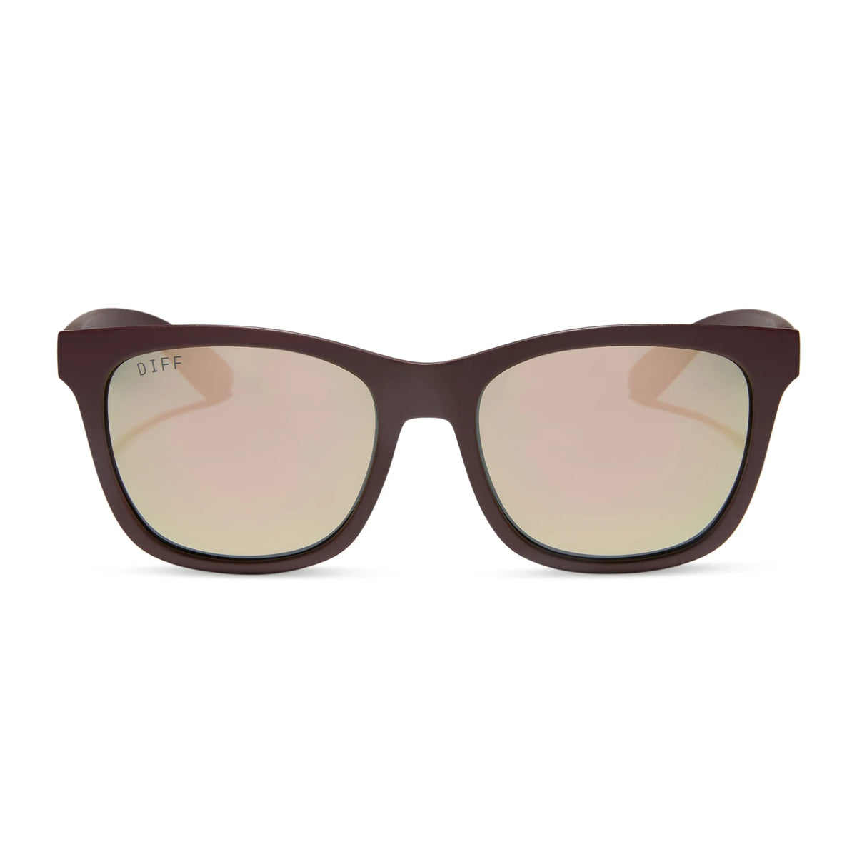 STORM - MATTE RUGBY RED + TAUPE MIRROR + POLARIZED SUNGLASSES