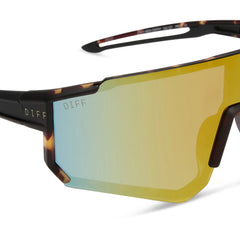 HEAT - SPORT TORTOISE + ORANGE FLASH + POLARIZED SUNGLASSES