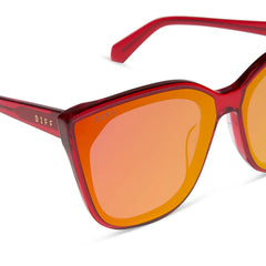 GJELINA - RED HOT SUMMER + RED HOT SUMMER MIRROR SUNGLASSES