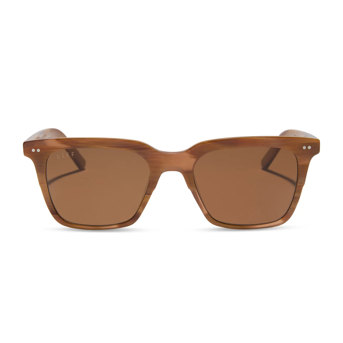 BILLIE - LONGHORN + BROWN + POLARIZED SUNGLASSES