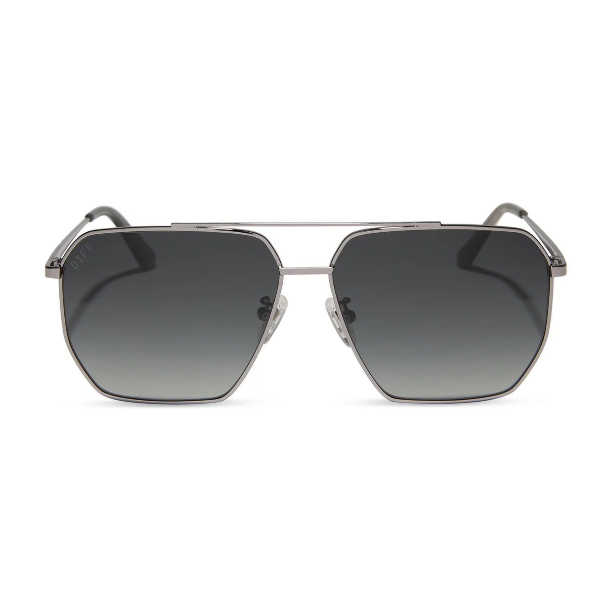 BERKELY - GUNMETAL + GREY GRADIENT + POLARIZED SUNGLASSES
