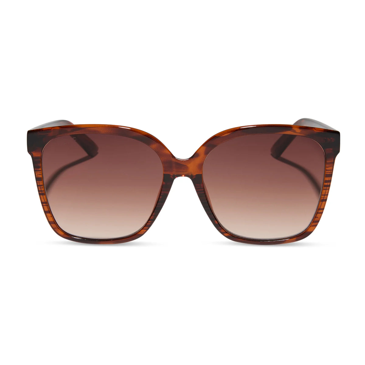 HAZEL - MAHOGANY TORTOISE + BROWN GRADIENT SUNGLASSES