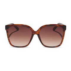 HAZEL - MAHOGANY TORTOISE + BROWN GRADIENT SUNGLASSES