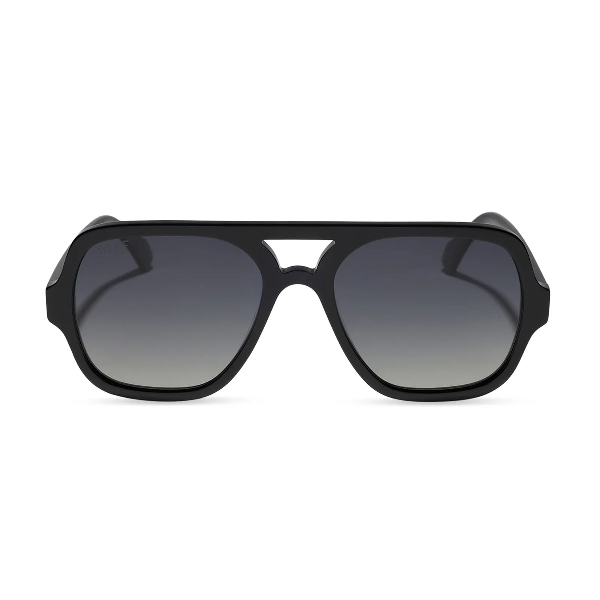 LAYTON - BLACK + GREY GRADIENT + POLARIZED SUNGLASSES