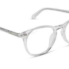 JAXSON - CLEAR CRYSTAL + GLASSES