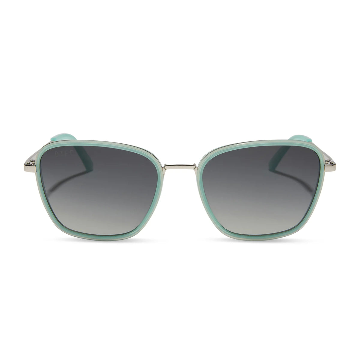 JENA SIMS - HOPE + BRONCO BLUE + GREY GRADIENT + POLARIZED SUNGLASSES