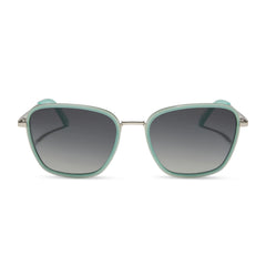 JENA SIMS - HOPE + BRONCO BLUE + GREY GRADIENT + POLARIZED SUNGLASSES