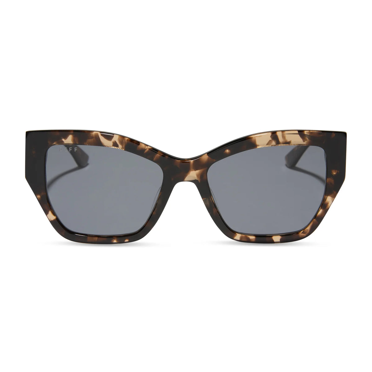 VIVIENNE - ESPRESSO TORTOISE + GREY + POLARIZED SUNGLASSES