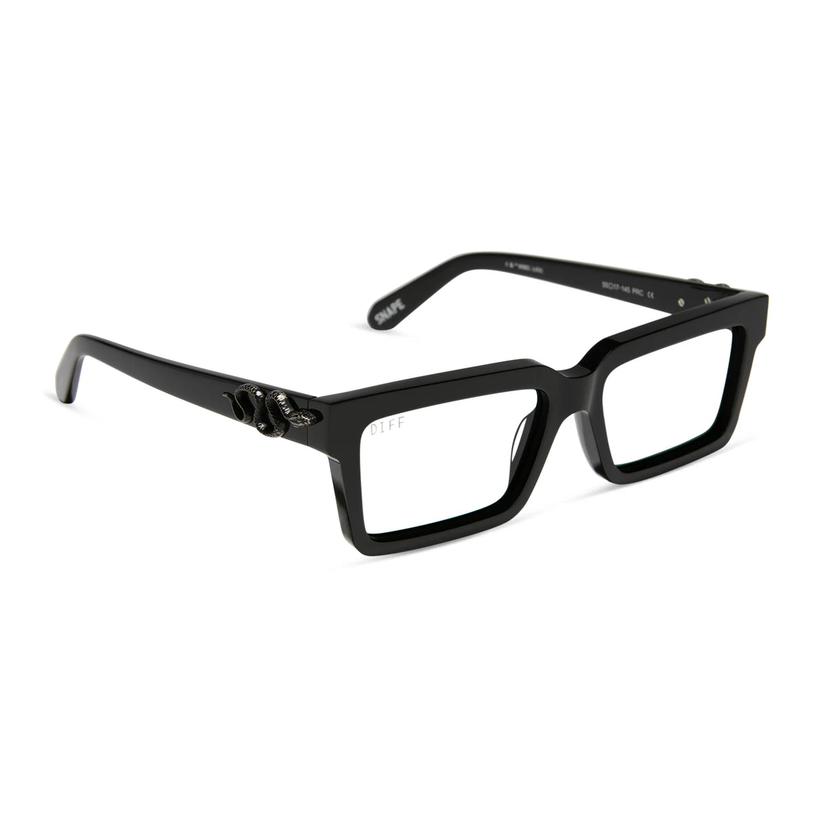 SNAPE™ 2.0 - SHADOWY BLACK + GLASSES