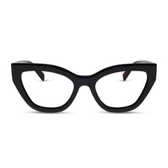 EMILY - BLACK + GLASSES