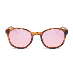 VOLLEY - TORTOISE + CHERRY BLOSSOM MIRROR + POLARIZED SUNGLASSES