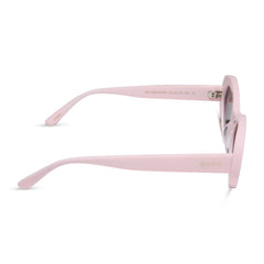 LAINEY - POWDER PINK + GREY + POLARIZED SUNGLASSES