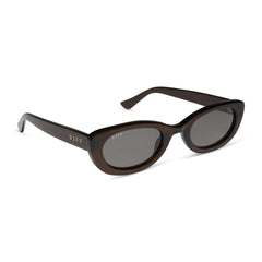 JOJO FLETCHER - RAYA + CHOCOLATE CRYSTAL + GREY + POLARIZED SUNGLASSES