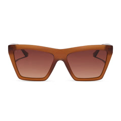 JESSIE JAMES DECKER - VIVI + MILK CARAMEL + BROWN GRADIENT SUNGLASSES