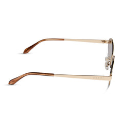 JOJO FLETCHER - JORDY + GOLD + HORN TORTOISE + BROWN SUNGLASSES