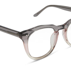 WESTON - SMOKE ROSE CRYSTAL OMBRE + GLASSES