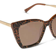 BECKY IV XS - ANIMAL + BROWN SUNGLASSES