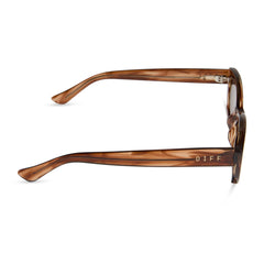 JOJO FLETCHER - RAYA + HORN TORTOISE + BROWN SUNGLASSES