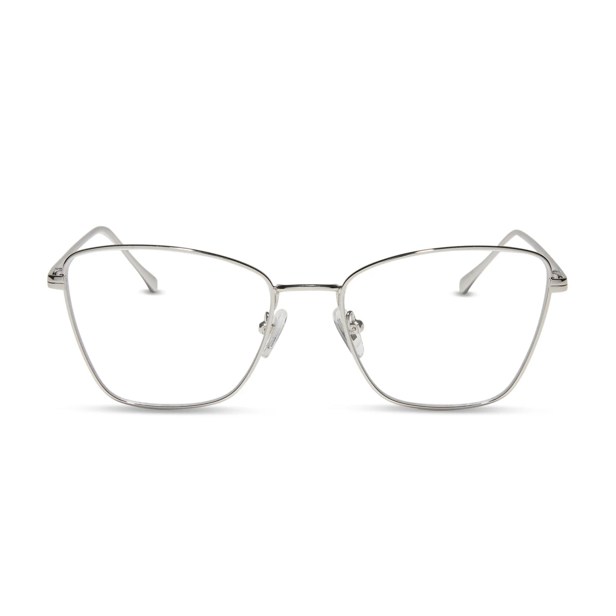 CONNIE - SILVER + GLASSES