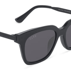 BELLA XS - BLACK + GREY + POLARIZED SUNGLASSES