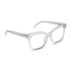WINSTON - CLEAR CRYSTAL + GLASSES