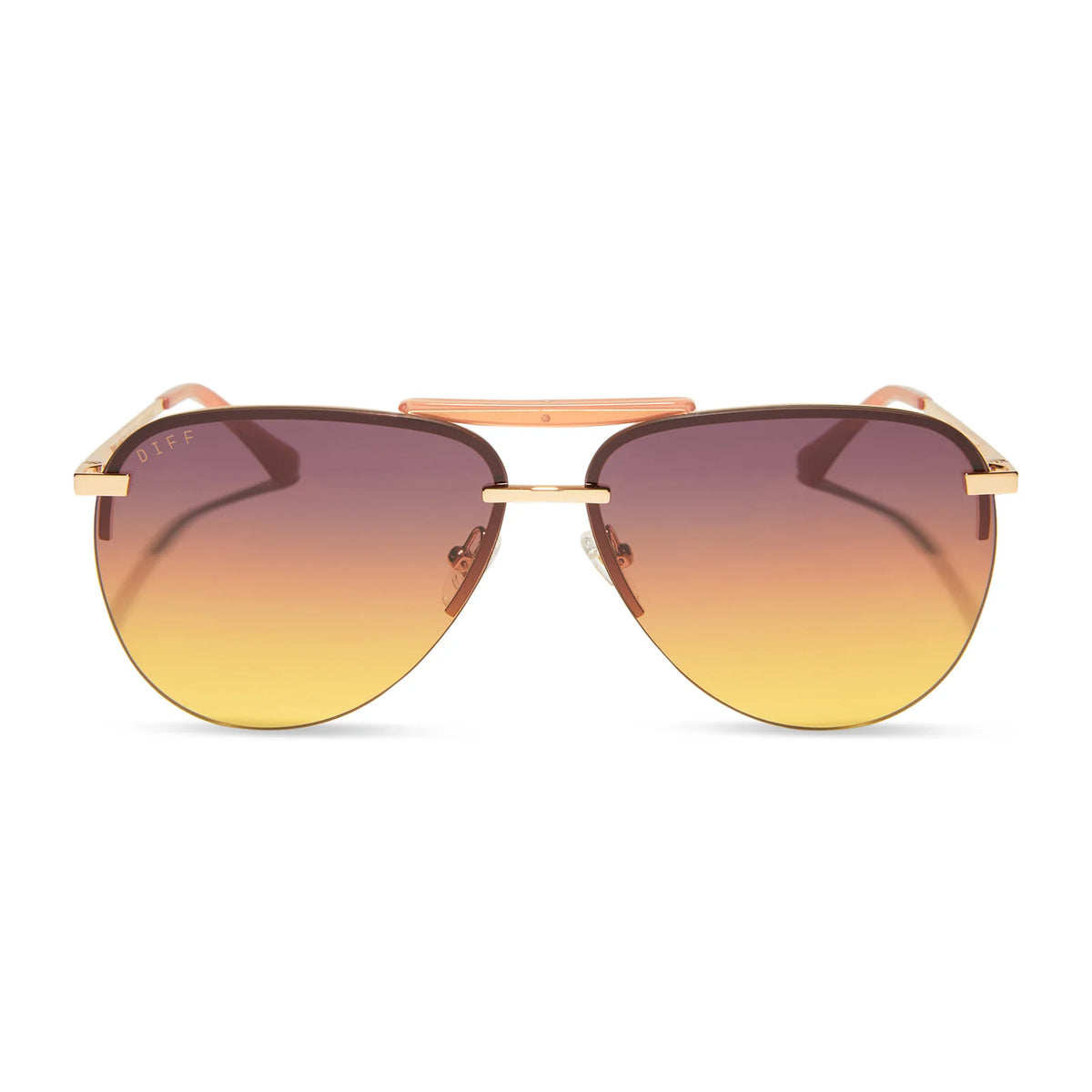 TAHOE - GOLD + INCA GRADIENT SUNGLASSES