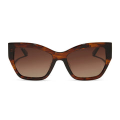 VIVIENNE - SEQUOIA TORTOISE + BROWN GRADIENT + POLARIZED SUNGLASSES