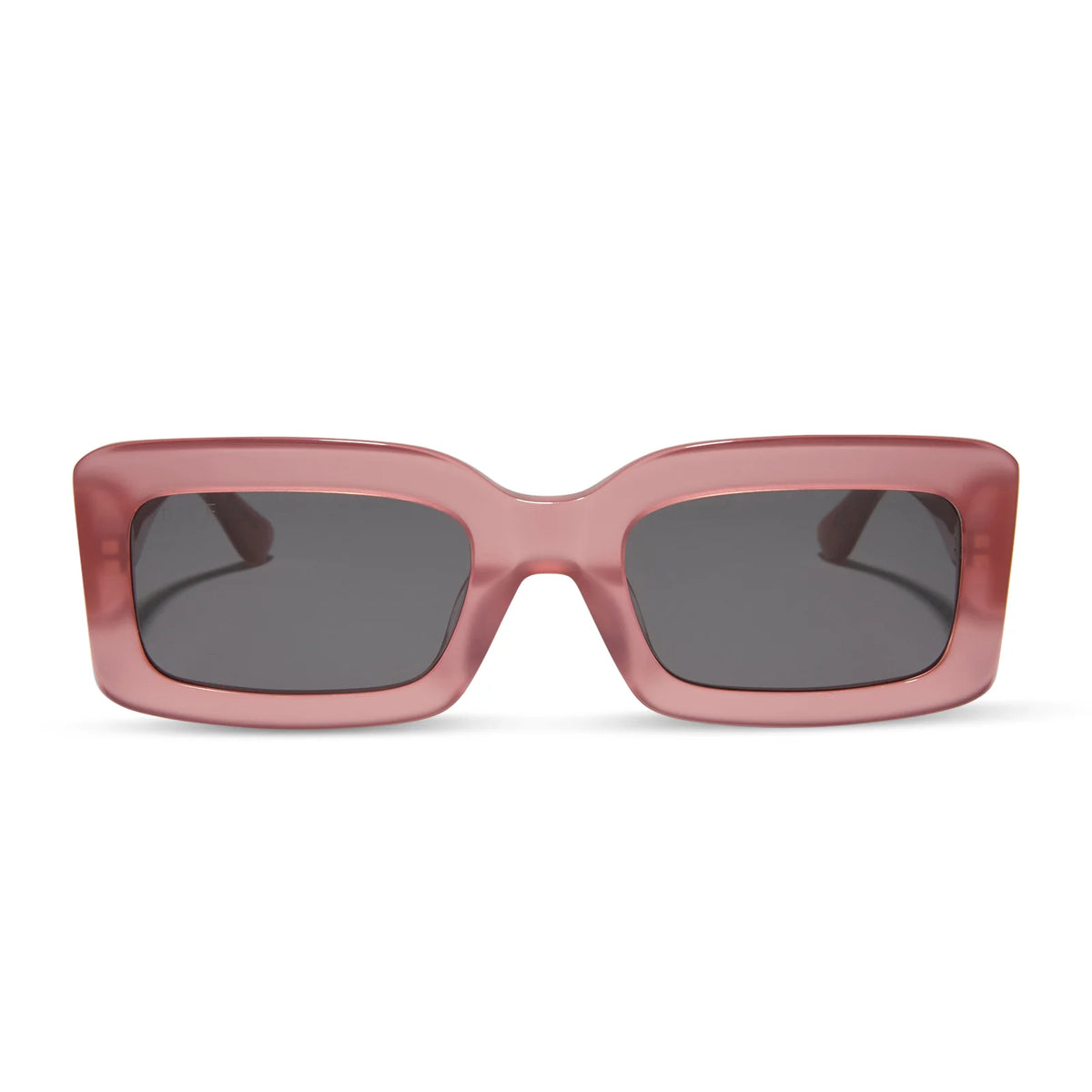 INDY - GUAVA + GREY SUNGLASSES
