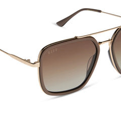 JORDAN - MOSCOW MULE + BROWN GRADIENT + POLARIZED SUNGLASSES