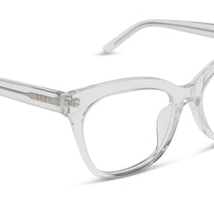 WINSTON - CLEAR CRYSTAL + GLASSES
