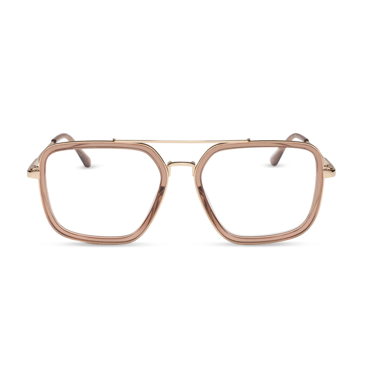 JORDAN - CAFÉ OLE + GOLD + GLASSES