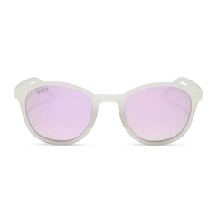 VOLLEY - FROSTY MATTE CRYSTAL + LAVENDER MIRROR + POLARIZED SUNGLASSES