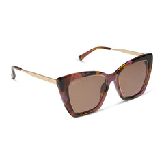 BECKY IV XS - TORINO TORTOISE + BROWN SUNGLASSES