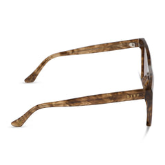 JESSIE JAMES DECKER - VIVI + BLACK WALNUT TORTOISE + BROWN GRADIENT SUNGLASSES