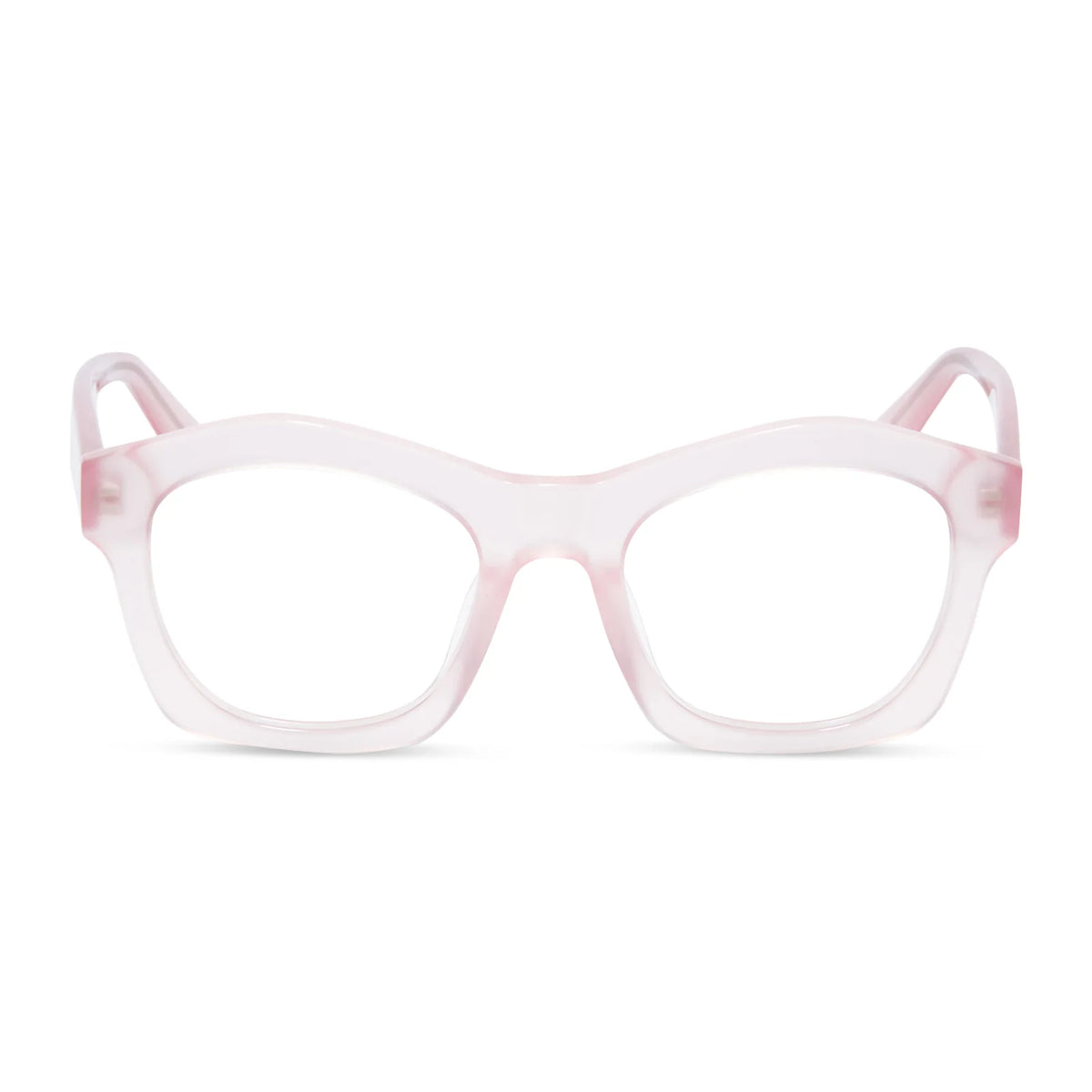 HAYDEN - ROSE TEA PINK + GLASSES
