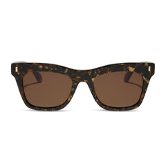 BRADLEY - GLITTER TORTOISE + BROWN + POLARIZED SUNGLASSES