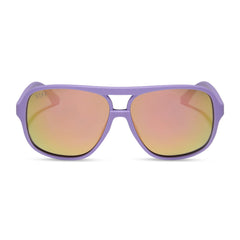 HANGTIME - MATTE LAVENDER + SHERBET MIRROR + POLARIZED SUNGLASSES