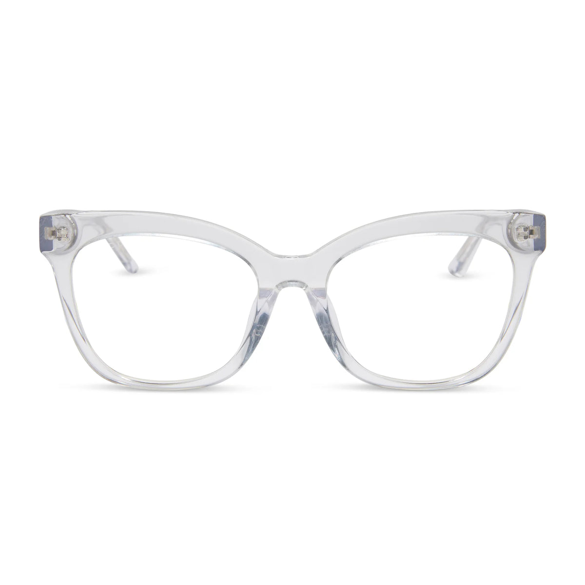 WINSTON - CLEAR CRYSTAL + GLASSES